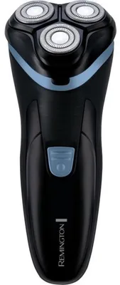 Zdjęcie produktu dla Remington R1000, Golarka rotacyjna, Czarny, Niebieski, Stal nierdzewna, Ładowanie, Bateria, 30 min