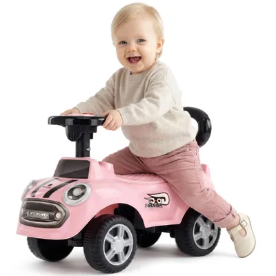 Produktbild von Rutscher Rutschauto Rutschfahrzeug Spielzeug ab 1 Jahr GO GO Fassion rosa