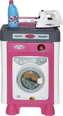 Produktbild von Coloma Kinder Waschmaschine Carmen Spielwaschmaschine mit Zubehör