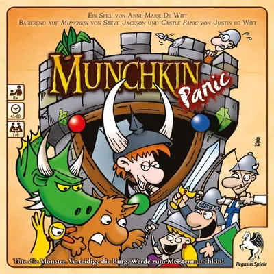 Produktbild von Munchkin Panic (deutsche Ausgabe)