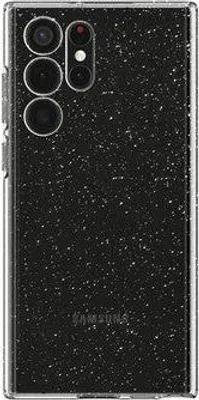 Produktbild von Spigen Liquid Crystal Glitter Cover fr Galaxy S22 Ultra - Transparent