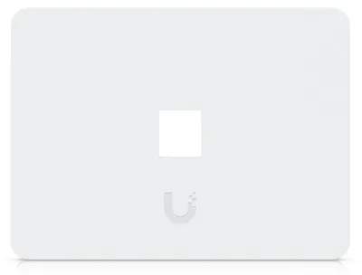Obrázek produktu pro Ubiquiti UACC-WP-KEYSTONE-H-1P, Bílá, Polykarbonát (PC), Ocel, Konvenční, Ubiquiti, RJ-45, Konektorová deska adaptéru
