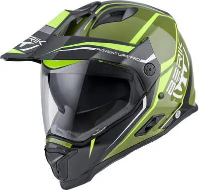 Obrázek produktu pro Helma Berik MX313 Volstom Adventure Pro Enduro, zelená/žlutá/černá, 2XL