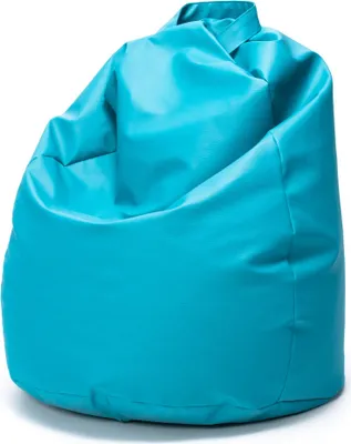Produktbild von Ecopuf, Sitzkissen Kunstleder, Sessel Bean Bag, Sitzsack, 80x50cm