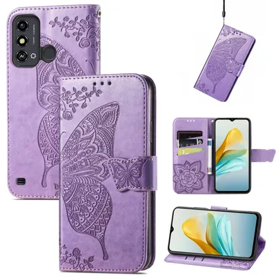 Image de Étui de protection en simili cuir pour ZTE Blade A53, motif 7