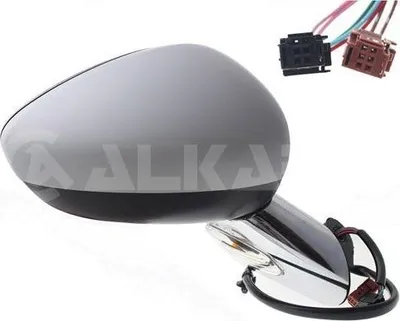 Produktbild von ALKAR 6128822 Außenspiegel Seitenspiegel Rechts für CITROËN DS3 Konvex Grundiert Elektrisch