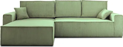 Produktbild von Best Mobilier Dellia, Grün, Samt, Holz, Kunststoff, 2890 mm, 1820 mm