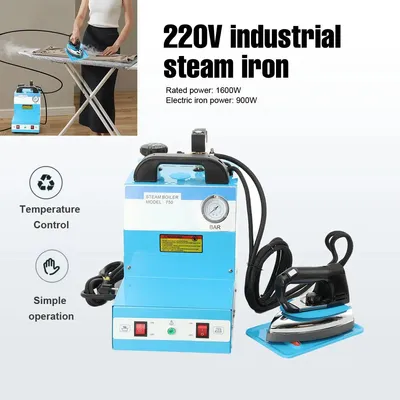 Obrázek produktu pro Elektrická žehlička – parní generátor na oděvy zavěšené na ramínku – 1600 W – 220 V
