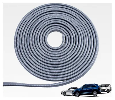 Produktbild von Autotür Kantenschutz Grau 10 Meter - Universeller Schutz für Autotüren
