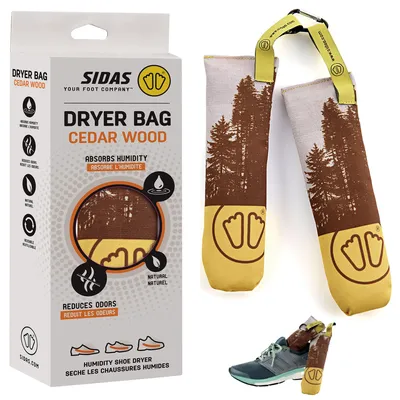 Produktbild von Sidas Dryer Bag, Cedar Wood, Schuhtrockner, absorbiert Feuchtigkeit, gelb, One Size