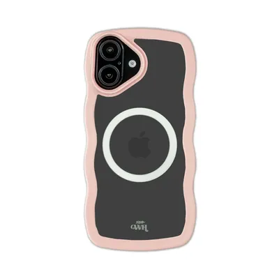 Produktbild von Wavy Hülle MagSafe Pink  - Kompatibel mit iPhone 16