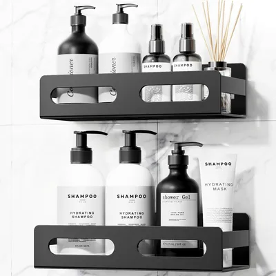 Produktbild von Bohrlose Duschablage aus Edelstahl für das Badezimmer