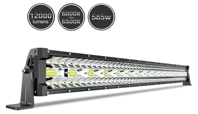 Immagine prodotto di 81 cm, 585 W, barra LED a 9 file – Fari a LED, luci diurne, 12.000 lm