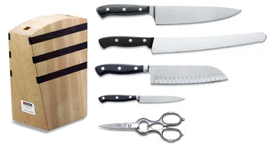 Produktbild von Dick Messerblock Holz, mit Magnet