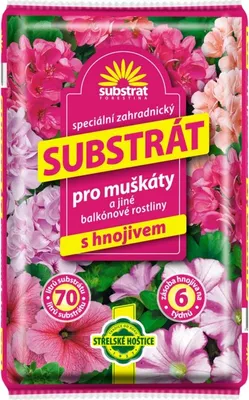 Zdjęcie produktu dla Nohel Podłoże ogrodowe FORESTINA SUBSTRAT pelargonie i rośliny balkonowe 70l