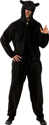Produktbild von O7109D-40-42 schwarz Damen Schaf Kostüm-Overall Gr.40-42