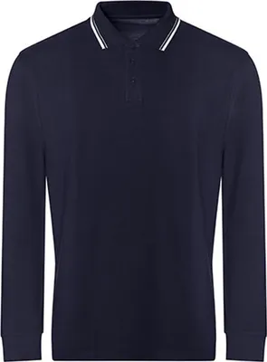 Obrázek produktu pro Polokošile Just Polo s dlouhým rukávem Tipped 100 Polo
