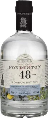 Produktbild von Foxdenton 48 London Dry Gin 48,00 % 0,70 Liter