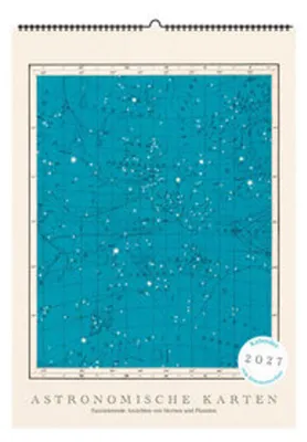 Image de Astronomische Karten. Wandkalender 2027
