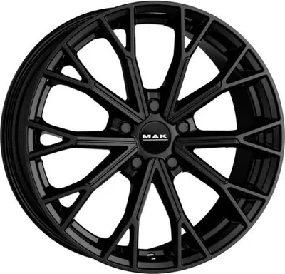 Produktbild von Alufelge Mak Asphalt 8X20 5X130 Et 40 Gloss Black