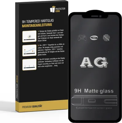Produktbild von 6x 9H Panzerglas für iPhone 12 Pro Max ANTI-REFLEX MATT Entspiegelt Tempered Hartglas Panzerfolie Displayschutz Schutzglas Schutzfolie