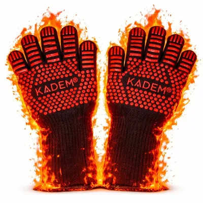 Obrázok produktu pre Ochranné rukavice do rúry z aramidových vlákien, odolné až do 800 °C