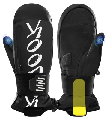 Produktbild von Skihandschuhe und Snowboardhandschuhe – Warm und wasserdicht – Größe M – Weiß