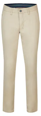 Produktbild von Club of Comfort Herren Chino Hose GARVEY Beige Regular Fit Stretch Komfortbund