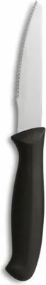 Image de Comas Set de 6 couteaux à pizza Eco, coupe-pizza, acier inoxydable, PP, noir, lame de 9 cm, 7777