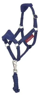 Image de Licol Vogue bleu encre pour hobby horse
