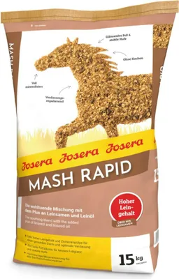 Produktbild von Josera Mash Rapid 15 kg – schnell zubereitetes Mash für Pferde