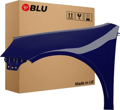 Image de BLU Aile Compatible avec VW Volkswagen Golf V 5 berline LA5G Gauche Blau PerlBlau | 2003-2009 | Avant | Peint| Prêt à Monter | Galvanisé