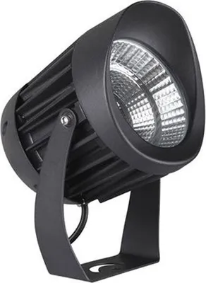 Produktbild von Nova Luce NORTH LED Bodenspot Schwarz 20W IP65 Warmweiss 12x12x18cm 9240678