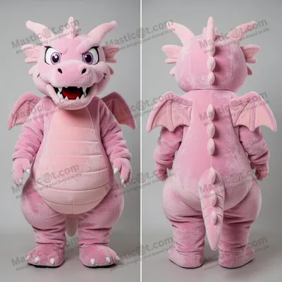 Obrázek produktu pro Plyšový MASTICOT maskot purpursový drak