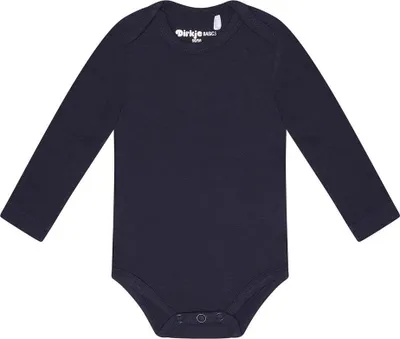 Produktbild von Dirkje Baby Langarmbody marine 74/80