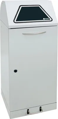 Image de Stumpf Tri des déchets Modul-Vario 120 gris clair Seau intérieur 120l + pédale - 625-120-1-2-735