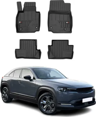 Image de OMAC Tapis de sol en caoutchouc pour Mazda MX-30 2020-2025 Noir Premium
