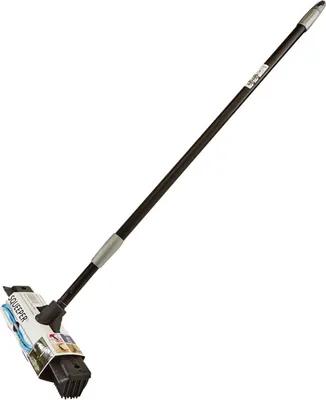 Produktbild von 3-in-1 Gummiwischer mit Teleskopstiel 82-150 cm, 32 cm, Tierhaaraufnahme, antibakteriell