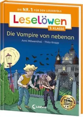 Produktbild von Leselöwen 3. Klasse - Die Vampire von nebenan