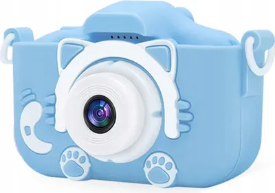Obrázok produktu pre Verk 18257 Detský digitálny fotoaparát mačka modrý