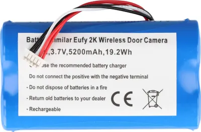 Produktbild von Akku kompatibel für Eufy SW18650 34M 2P Akku, Überwachungskamera Security efuy SoloCam C210