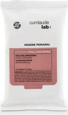 Produktbild von Cumlaude Lab Perianal Wipes, 15 Stück(e), Frauen, 15 Blätter