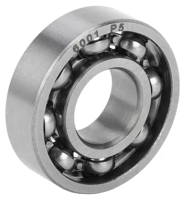Kugellager 6001 & P5 12x28x8mm, vorgeschmiert, silber