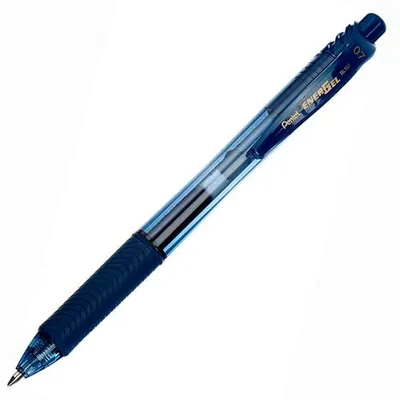 Produktbild von Pentel EnerGel X, Anklippbarer versenkbarer Stift, Navy, Navy, Kunststoff, 0,7 mm, Beidhändig