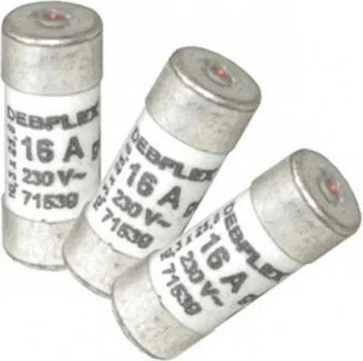 Produktbild von 3er-Pack Keramiksicherungen 16 A, 10,3 x 25,8 mm
