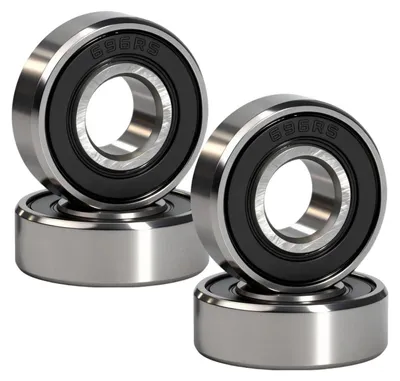 Produktbild von Kugellager 696-2RS 6x15x5 mm ABEC 9 reibungsarm 4 Stück abgedichtet