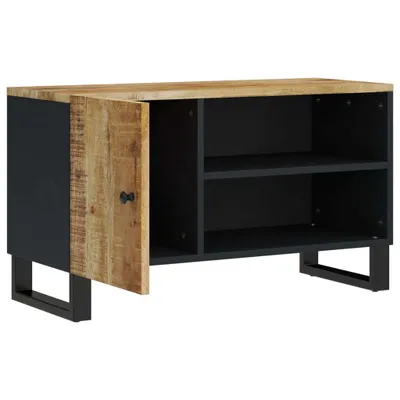 Immagine prodotto di Mobili TV vidaXL 80x33x46 cm in legno massello di mango e pannelli di legno