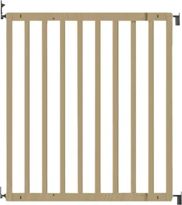 Produktbild von Europe Baby Solid Beech Treppenschutzgitter- Natur | verschließbares Treppenschutzgitter