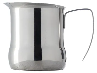 Produktbild von Milchkannchen/Sosenkannchen - Edelstahl - silber - 300 ml - D8 x H11 cm - mit Ausguss und Henkel