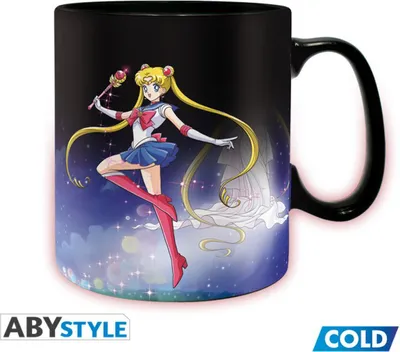 Zdjęcie produktu dla ABYstyle Sailor&Chibi, Pojedyńczy, 460 l, Kubek, Uniwersalne, Wielobarwny, Ceramika